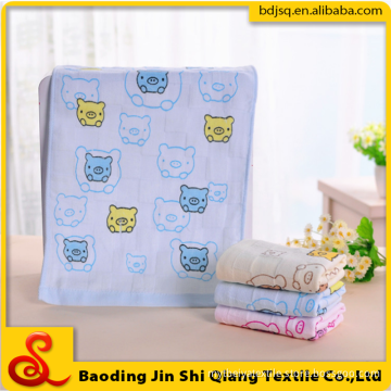 printed cotton baby washclothes towel wholesale